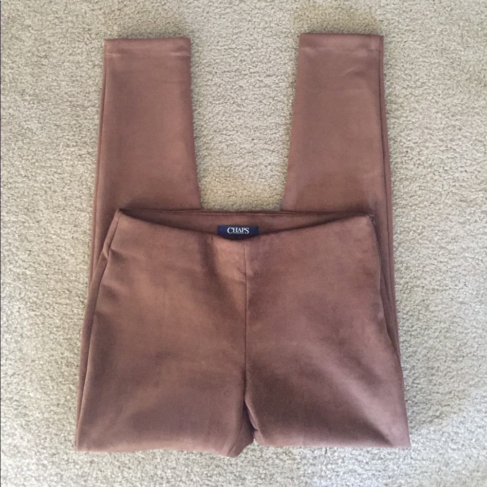 New Tan Suede Pants